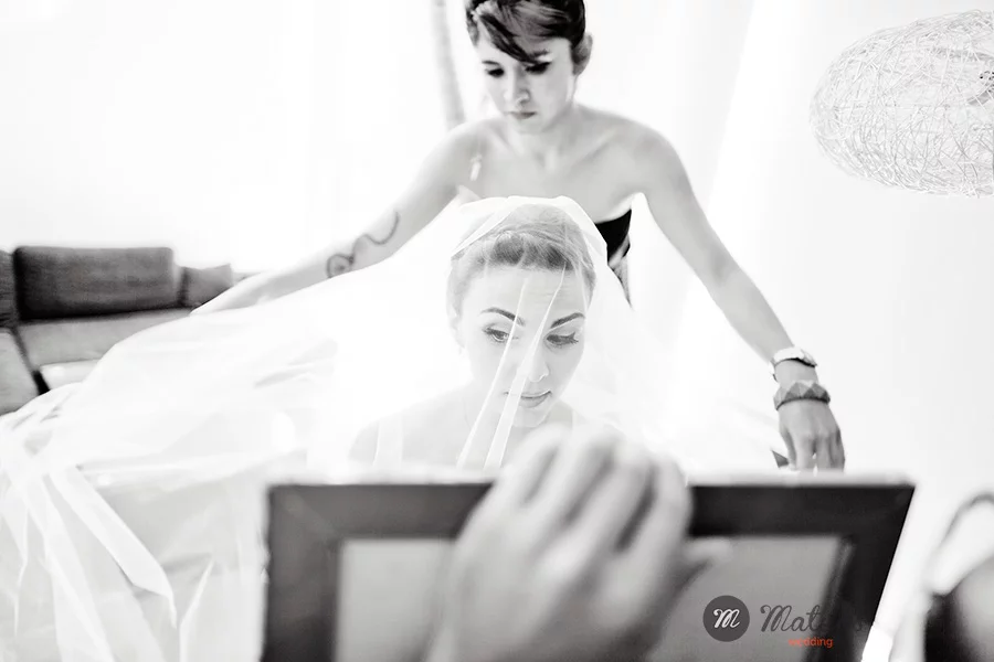 jewish wedding on the beach at playa del carmen