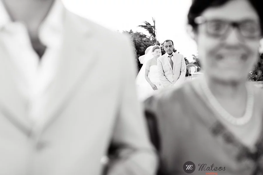 jewish wedding on the beach at playa del carmen
