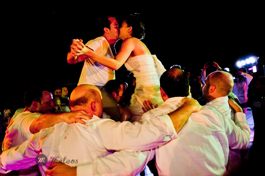 jewish wedding on the beach at playa del carmen