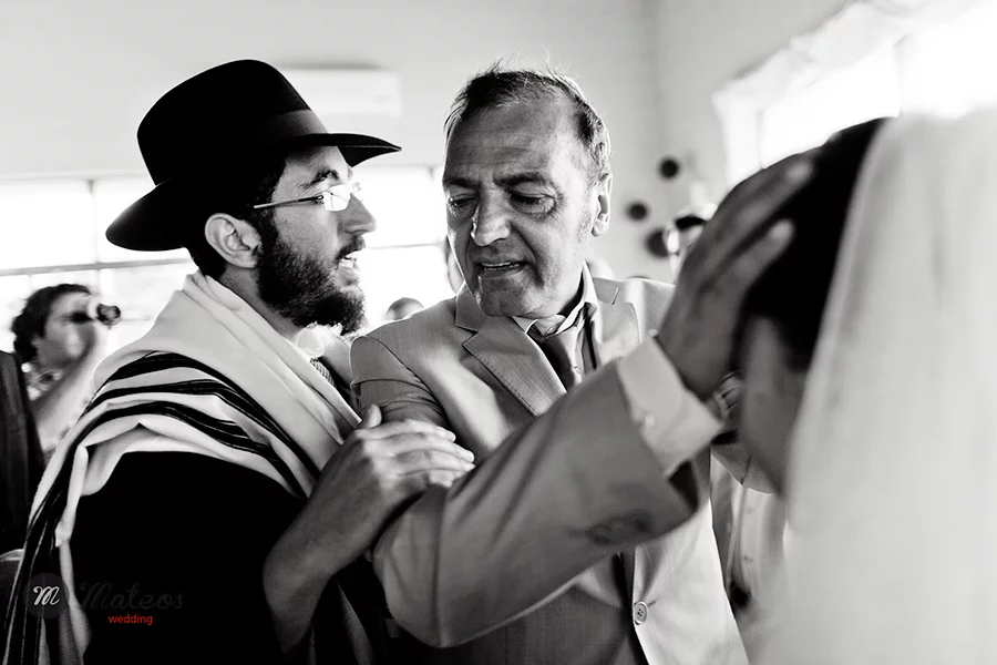 jewish wedding on the beach at playa del carmen