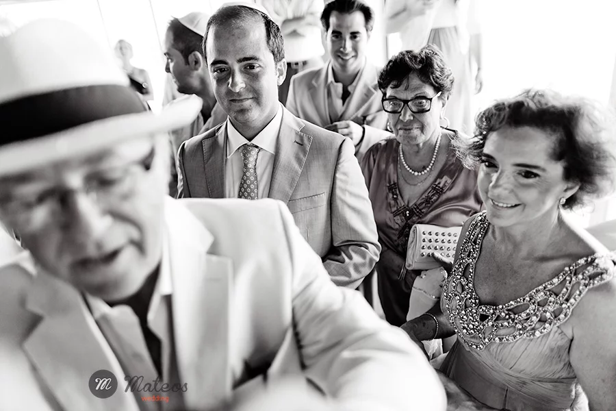 jewish wedding on the beach at playa del carmen