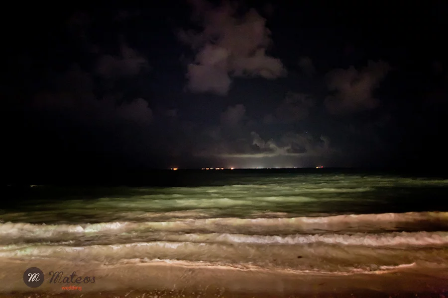 jewish wedding on the beach at playa del carmen