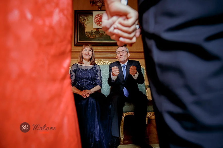 wedding day at chateau ladurantie