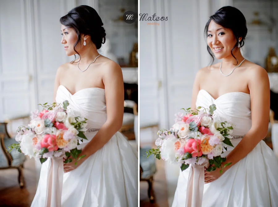 wedding day at chateau ladurantie