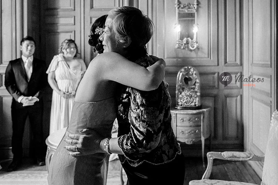 wedding day at chateau ladurantie