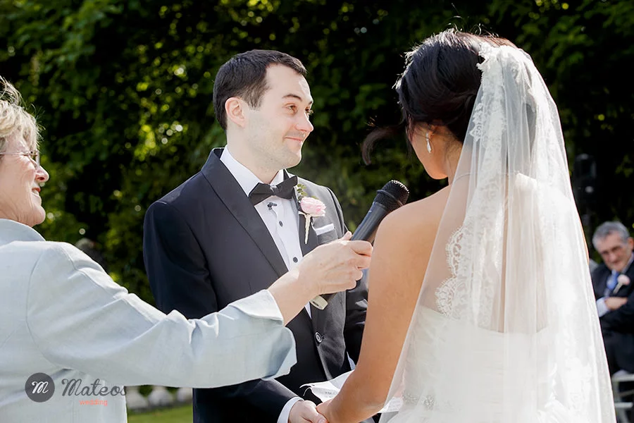 wedding day at chateau ladurantie