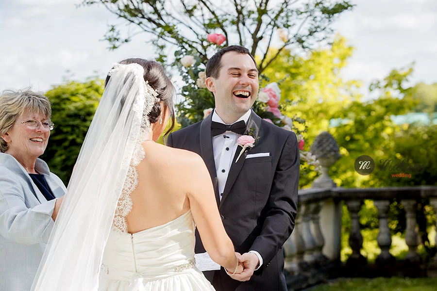 wedding day at chateau ladurantie