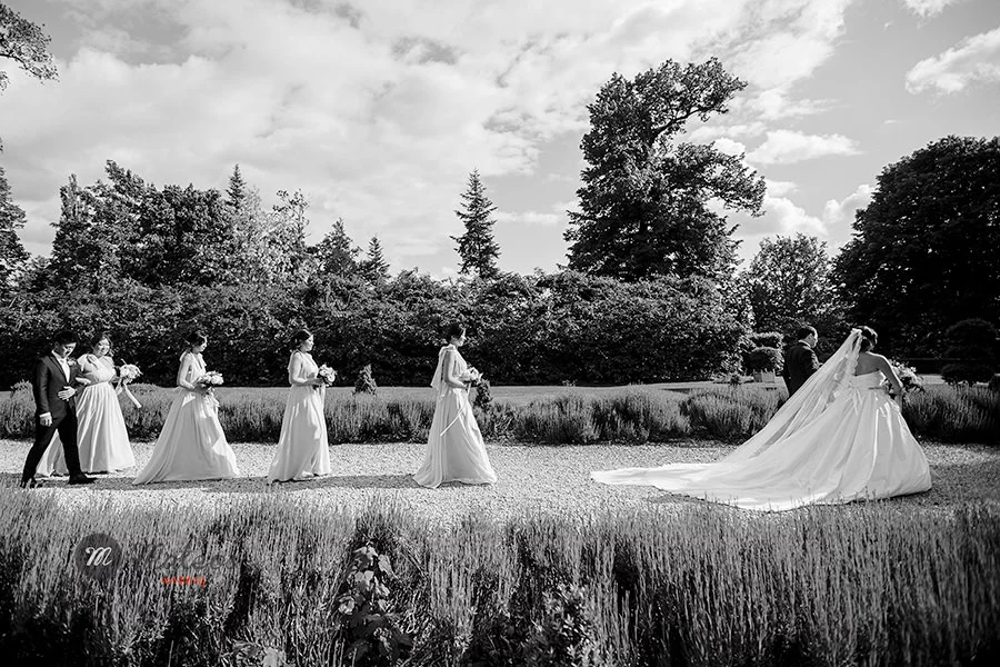 wedding day at chateau ladurantie