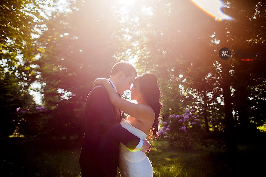 wedding day at chateau ladurantie
