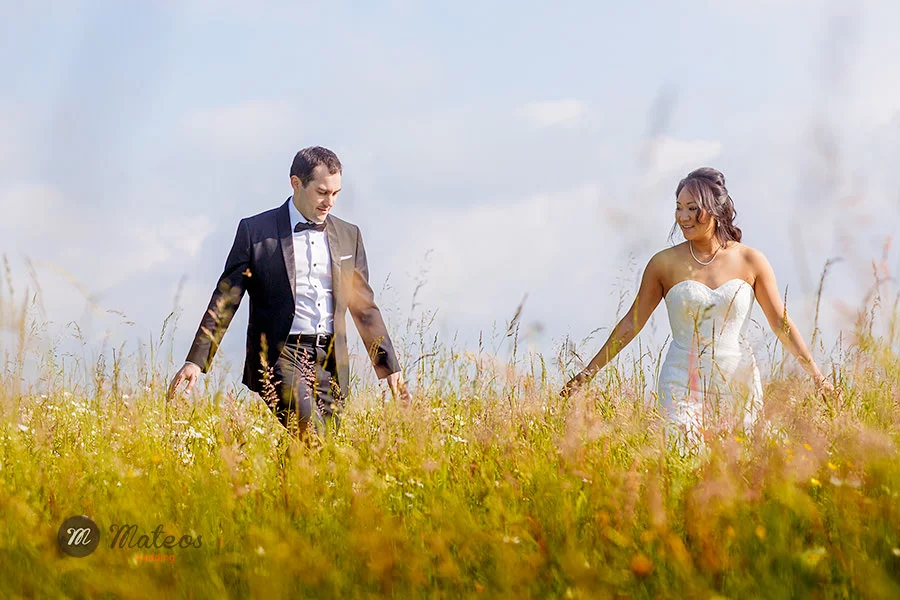 wedding day at chateau ladurantie