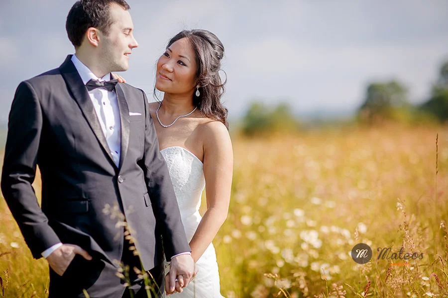 wedding day at chateau ladurantie