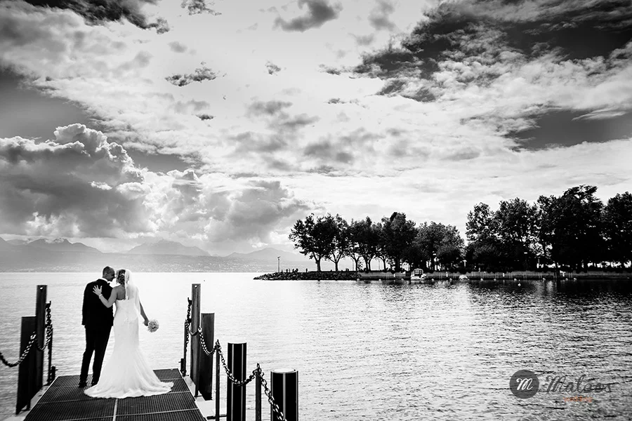 a wedding in switzerland, porte des iris