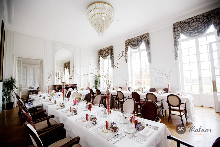 wedding at chateau de la cazine