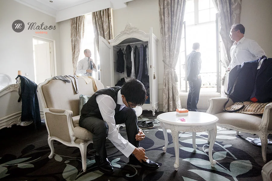 wedding at chateau de la cazine
