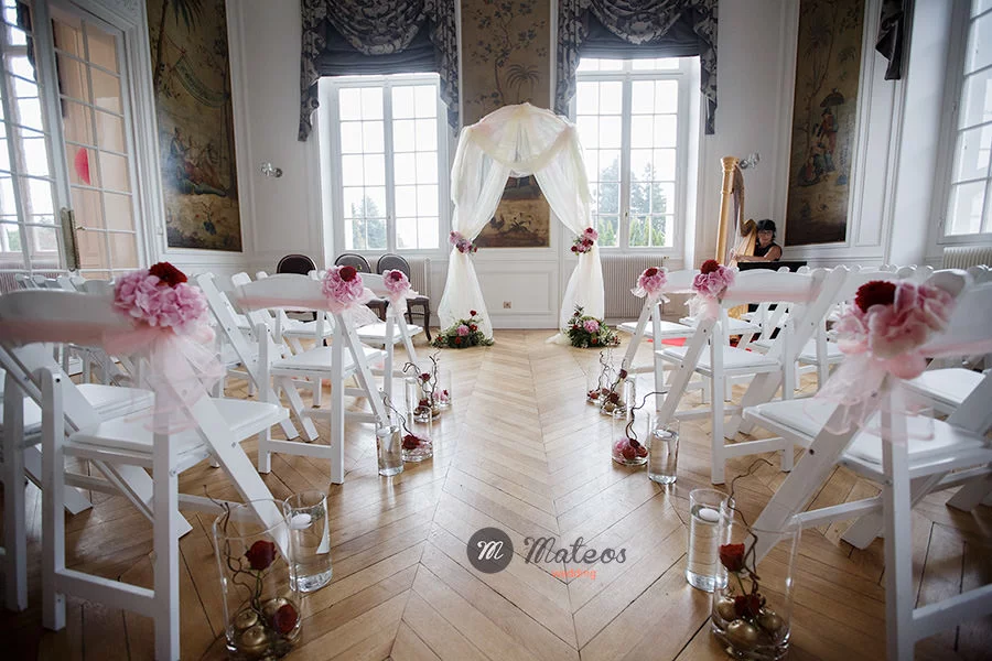 wedding at chateau de la cazine