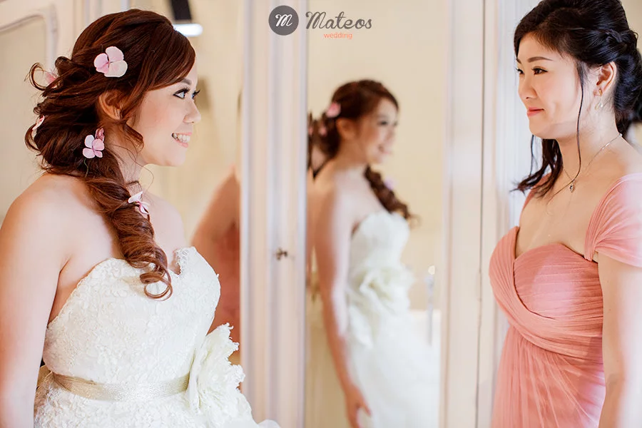 wedding at chateau de la cazine