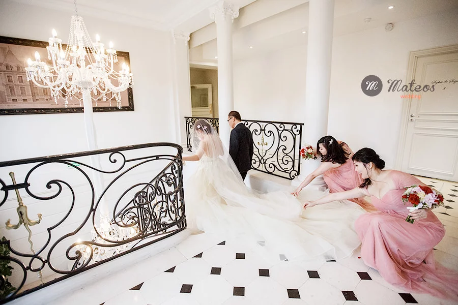 wedding at chateau de la cazine