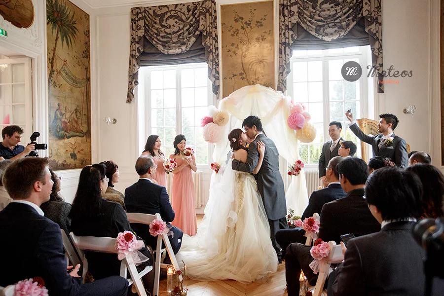 wedding at chateau de la cazine