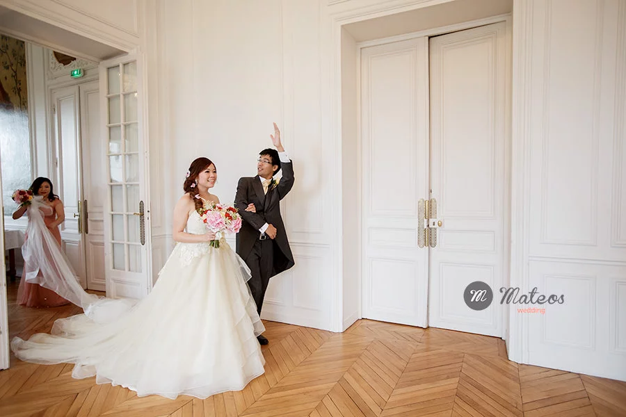 wedding at chateau de la cazine