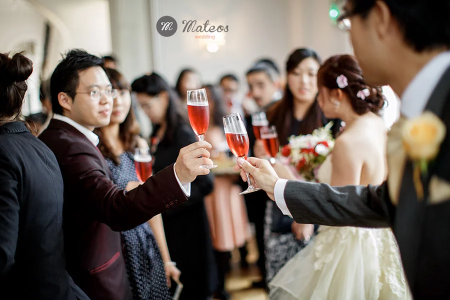 wedding at chateau de la cazine