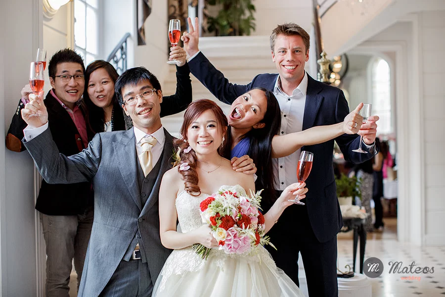 wedding at chateau de la cazine
