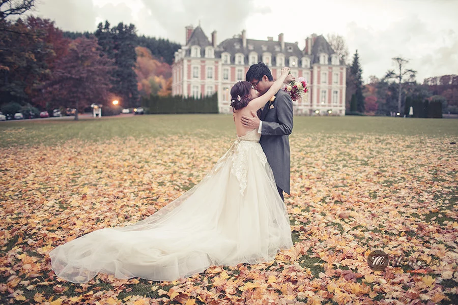 wedding at chateau de la cazine