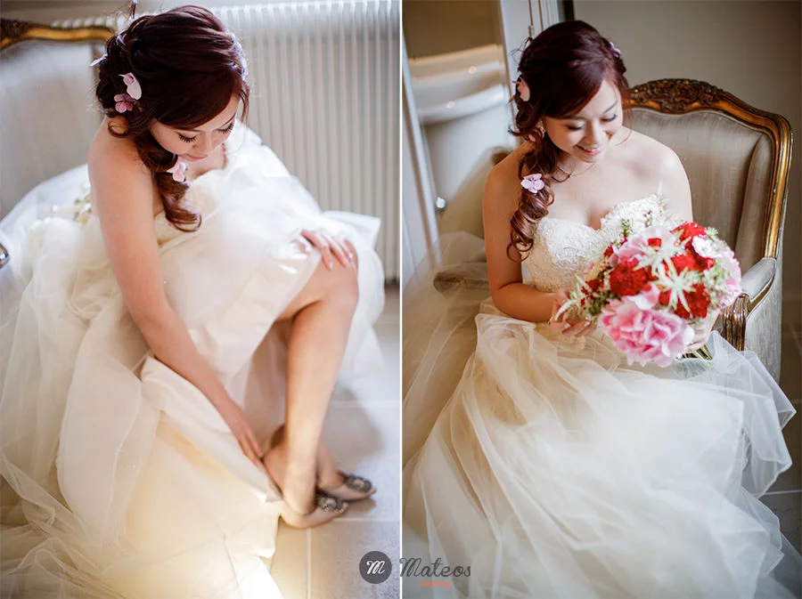 wedding at chateau de la cazine