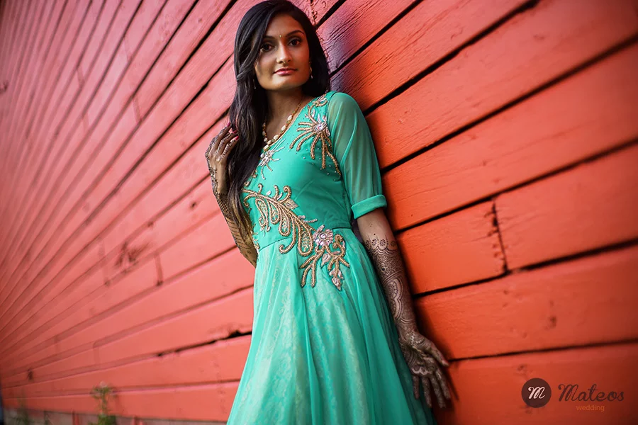 in indian wedding in chicago with a modern approach