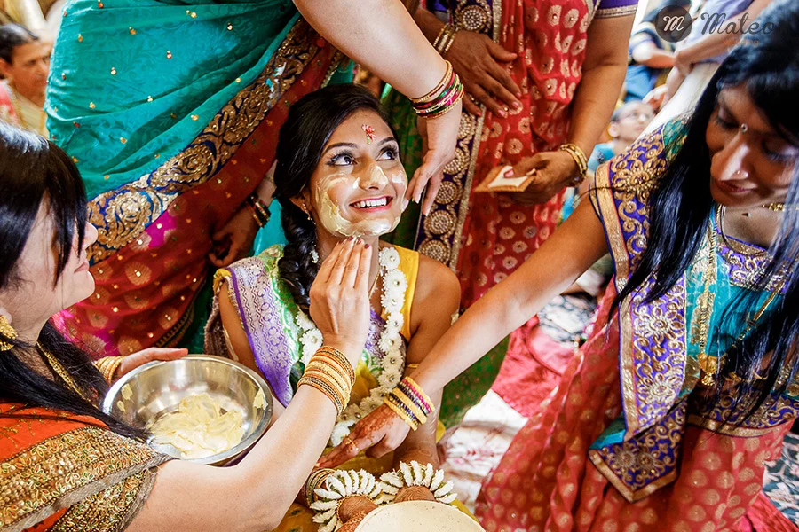 in indian wedding in chicago with a modern approach