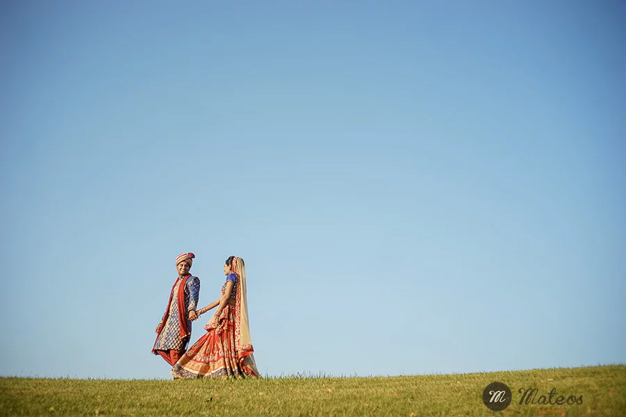 in indian wedding in chicago with a modern approach