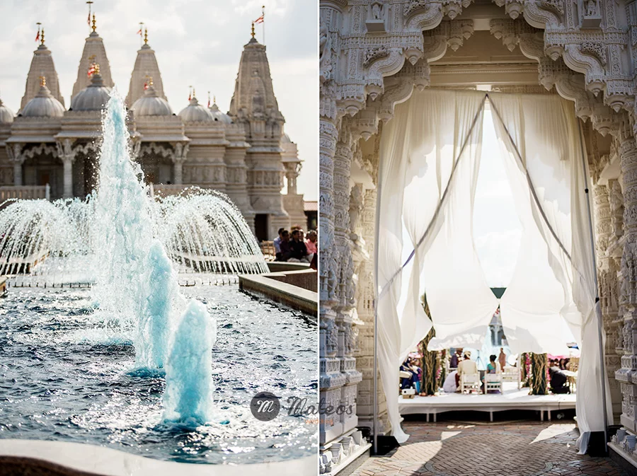 in indian wedding in chicago with a modern approach