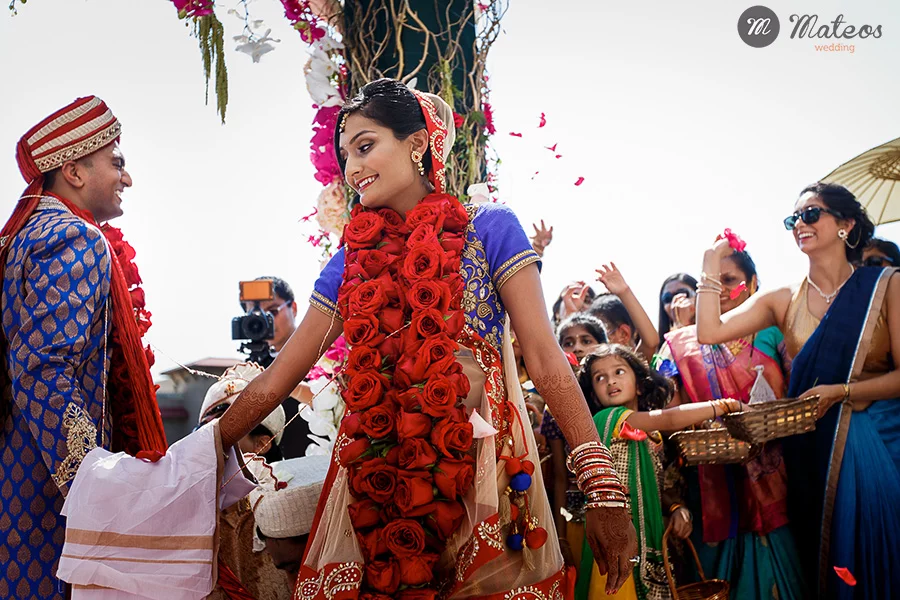 in indian wedding in chicago with a modern approach