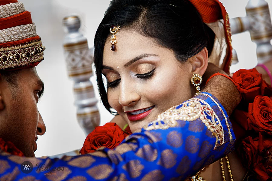 in indian wedding in chicago with a modern approach