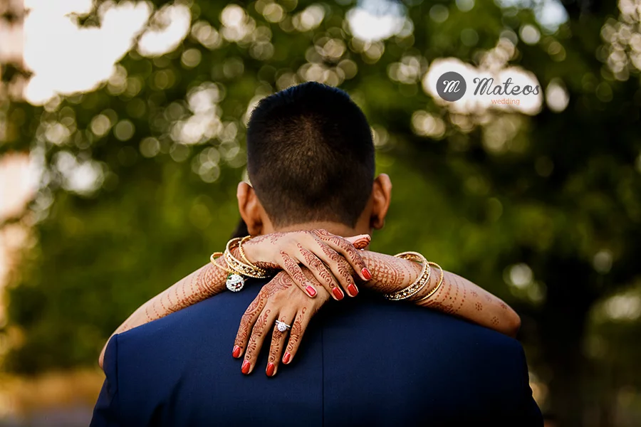 in indian wedding in chicago with a modern approach