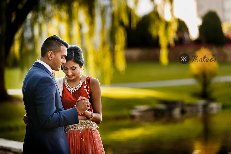 in indian wedding in chicago with a modern approach