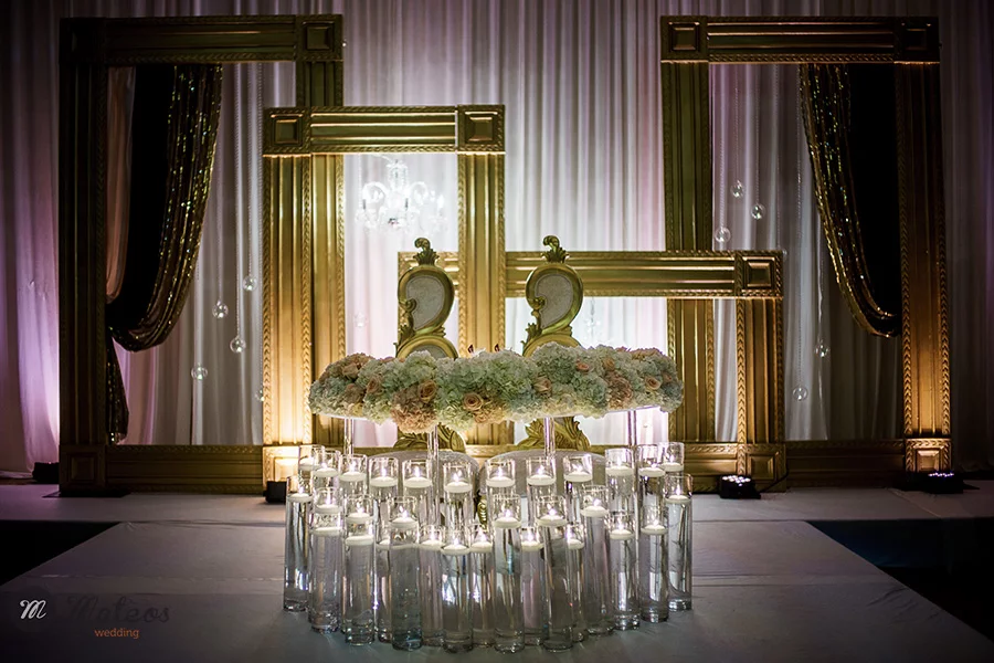 in indian wedding in chicago with a modern approach