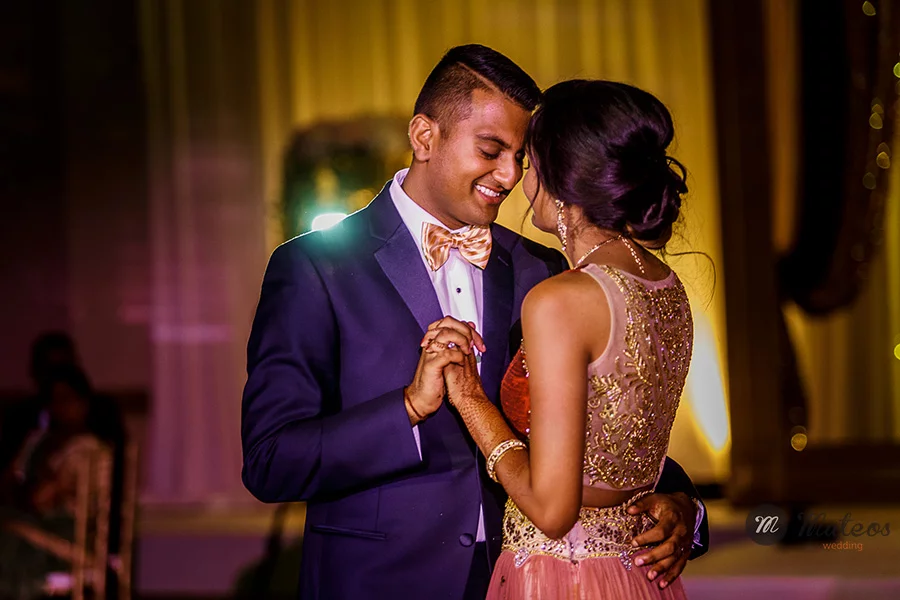 in indian wedding in chicago with a modern approach