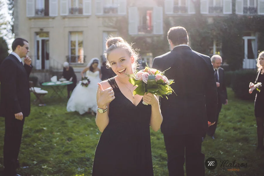 an french wedding style in paris
