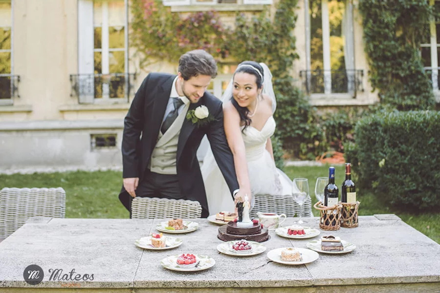 an french wedding style in paris