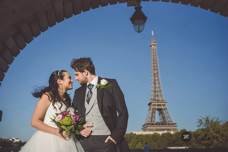 an french wedding style in paris