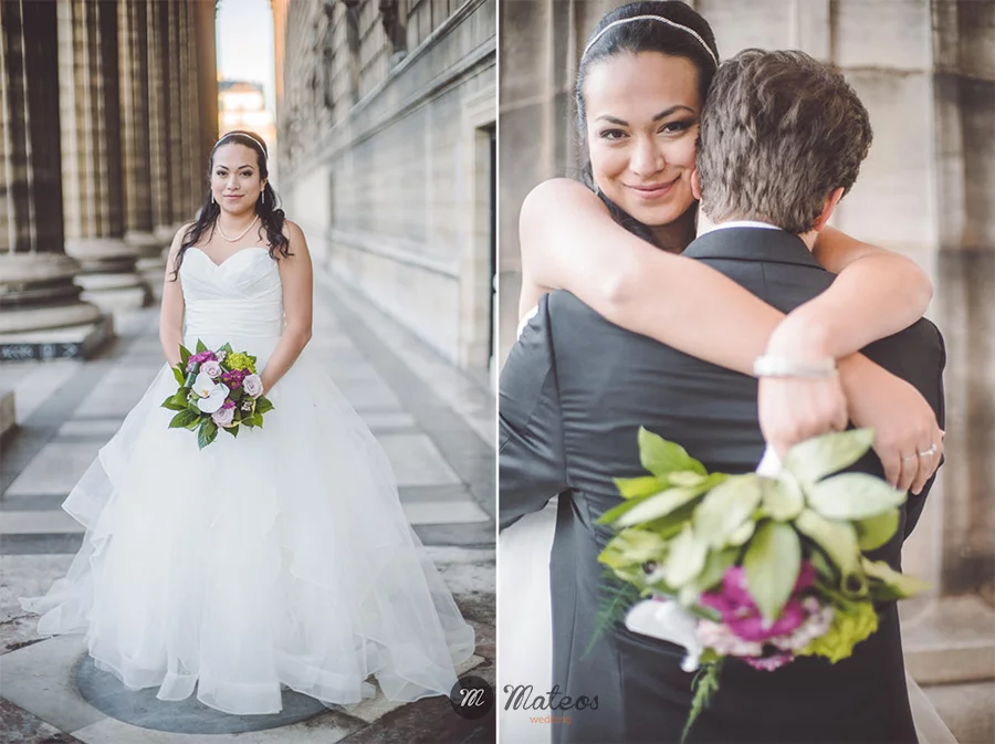 an french wedding style in paris