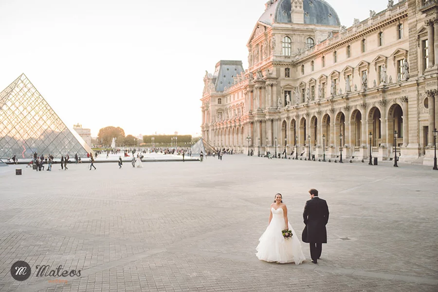 an french wedding style in paris