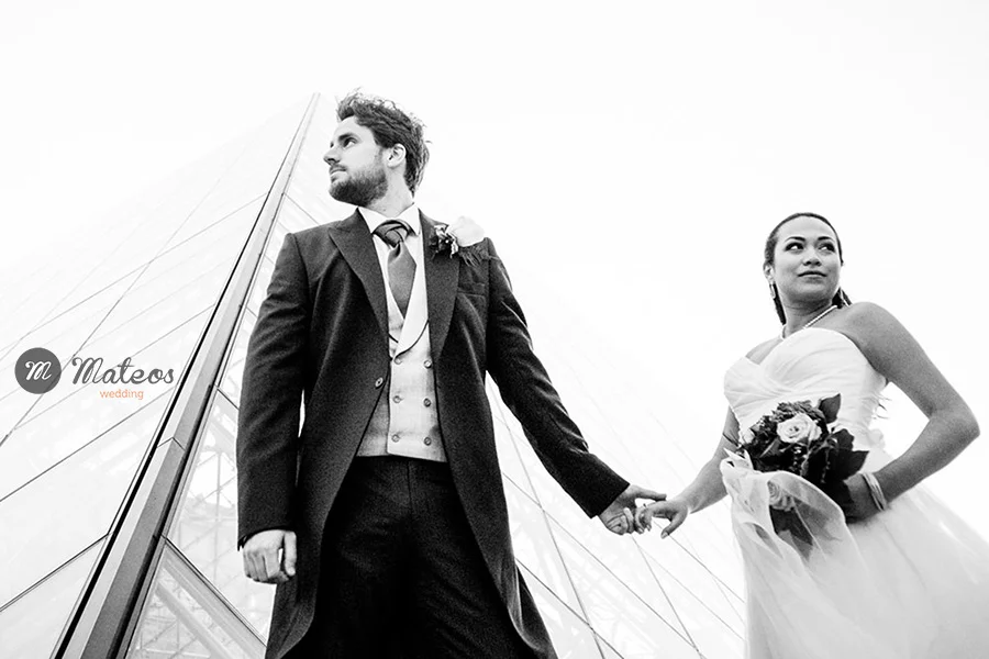 an french wedding style in paris