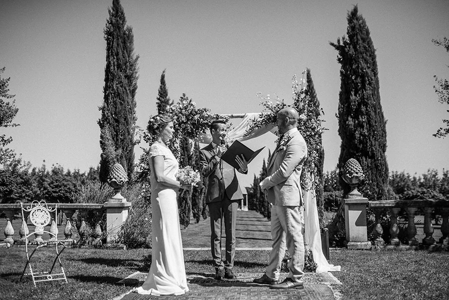 wedding in perigord, chateau de la durantie
